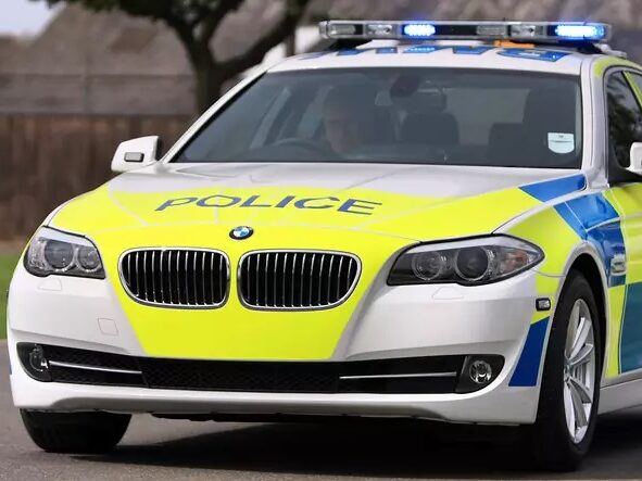 police bmw 5 touring