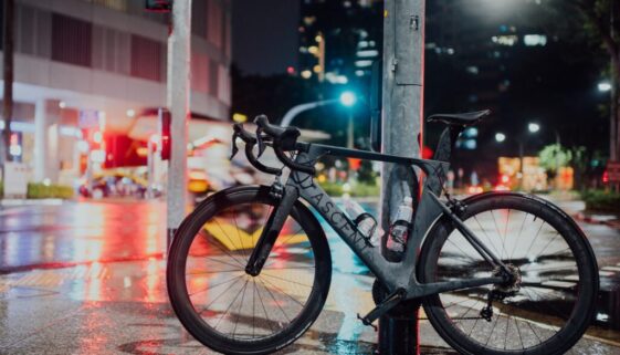 black and gray bicycle on road during daytime