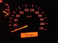 odometer, car, dashboard