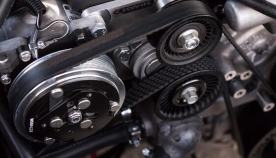 gray and black engine