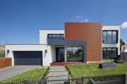 brown and white concrete building