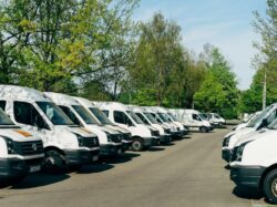 cars parked on parking lot during daytime