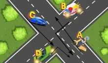 vlastnoručně vytvořený test křižovatky do článku