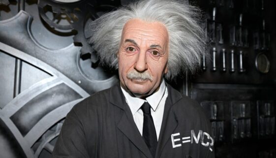 Albert Einstein.