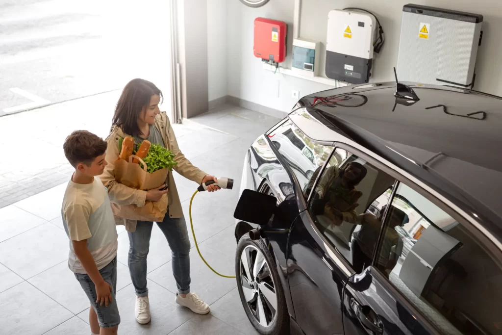 Dobíjení elektromobilu doma