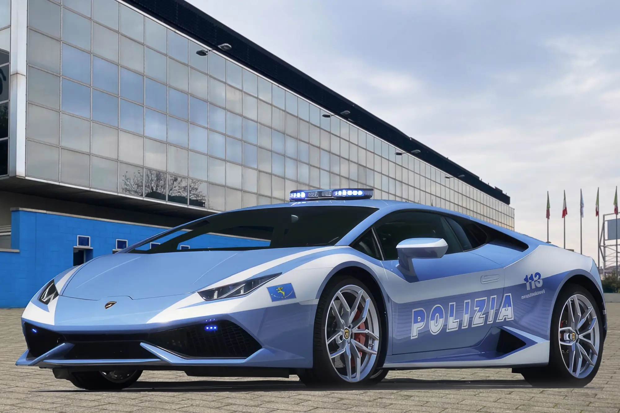 Policejni Lamborghini 