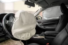 Aktivované airbagy v autě