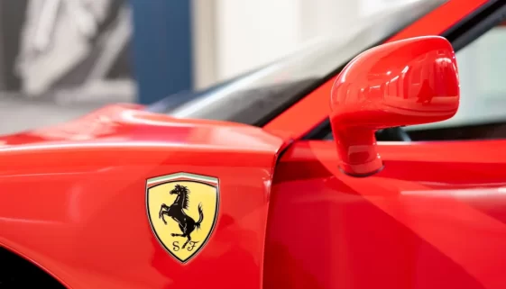Detail auta Ferrari