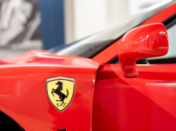 Detail auta Ferrari