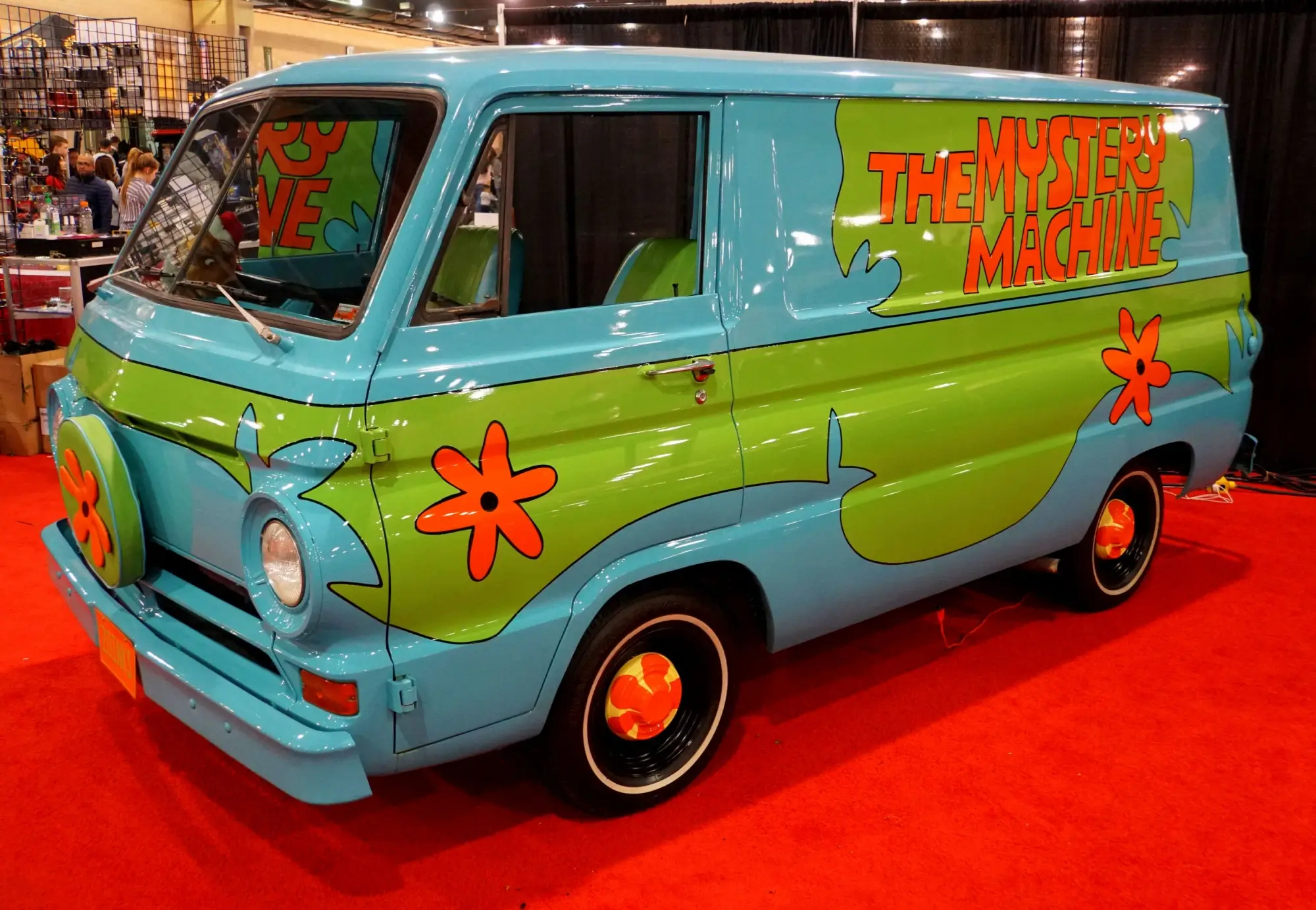 Dodávka party ze Scooby-Doo. 
