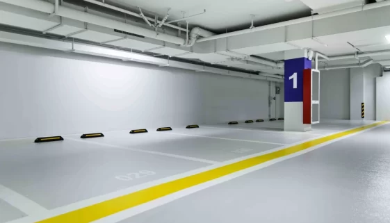 Místa v parkovacím domě