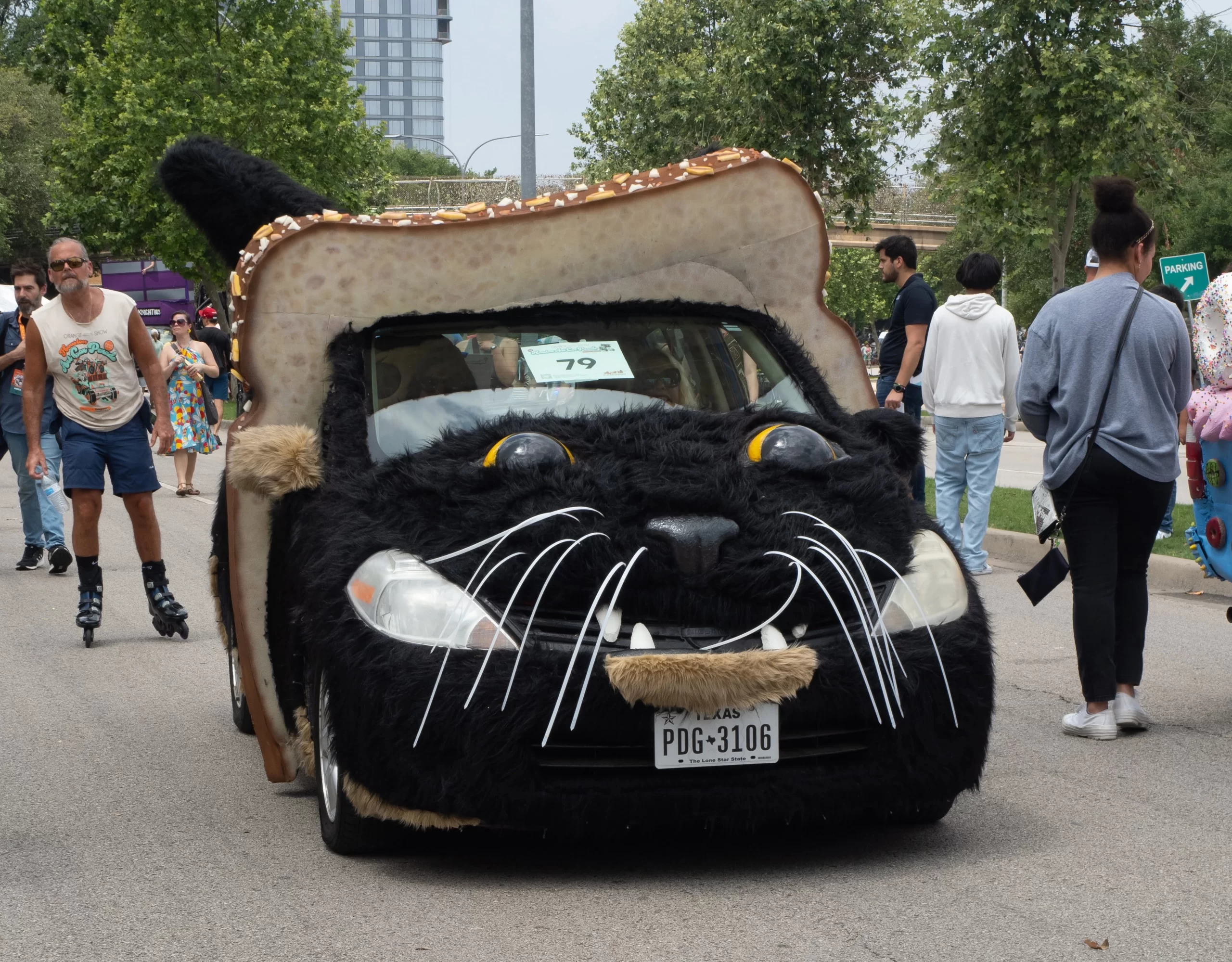 Auto předělané na zvíře