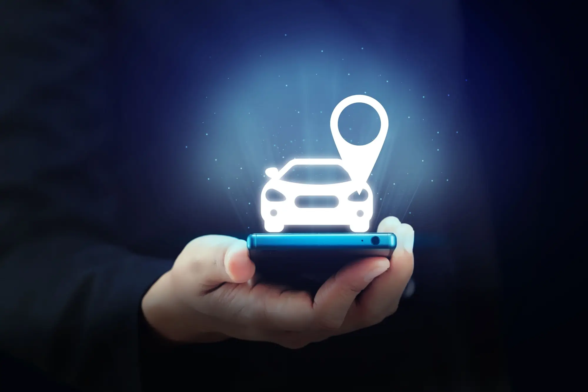 - MotorGuru.cz Ikona auta s GPS trackingem