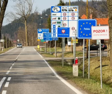 Hraniční přechod do Polska