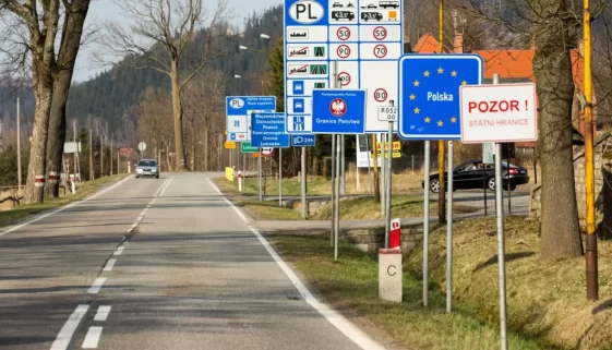 Hraniční přechod do Polska