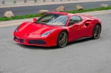 Červené Ferrari