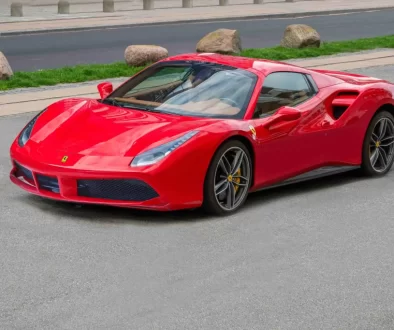 Červené Ferrari