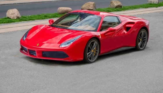 Červené Ferrari