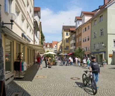 Město s pěší zónou