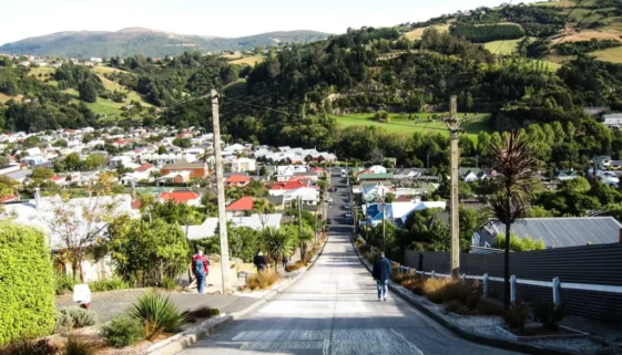 Baldwin Street v Dunedinu