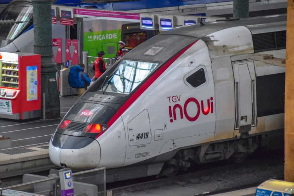 TGV v běžném provozu