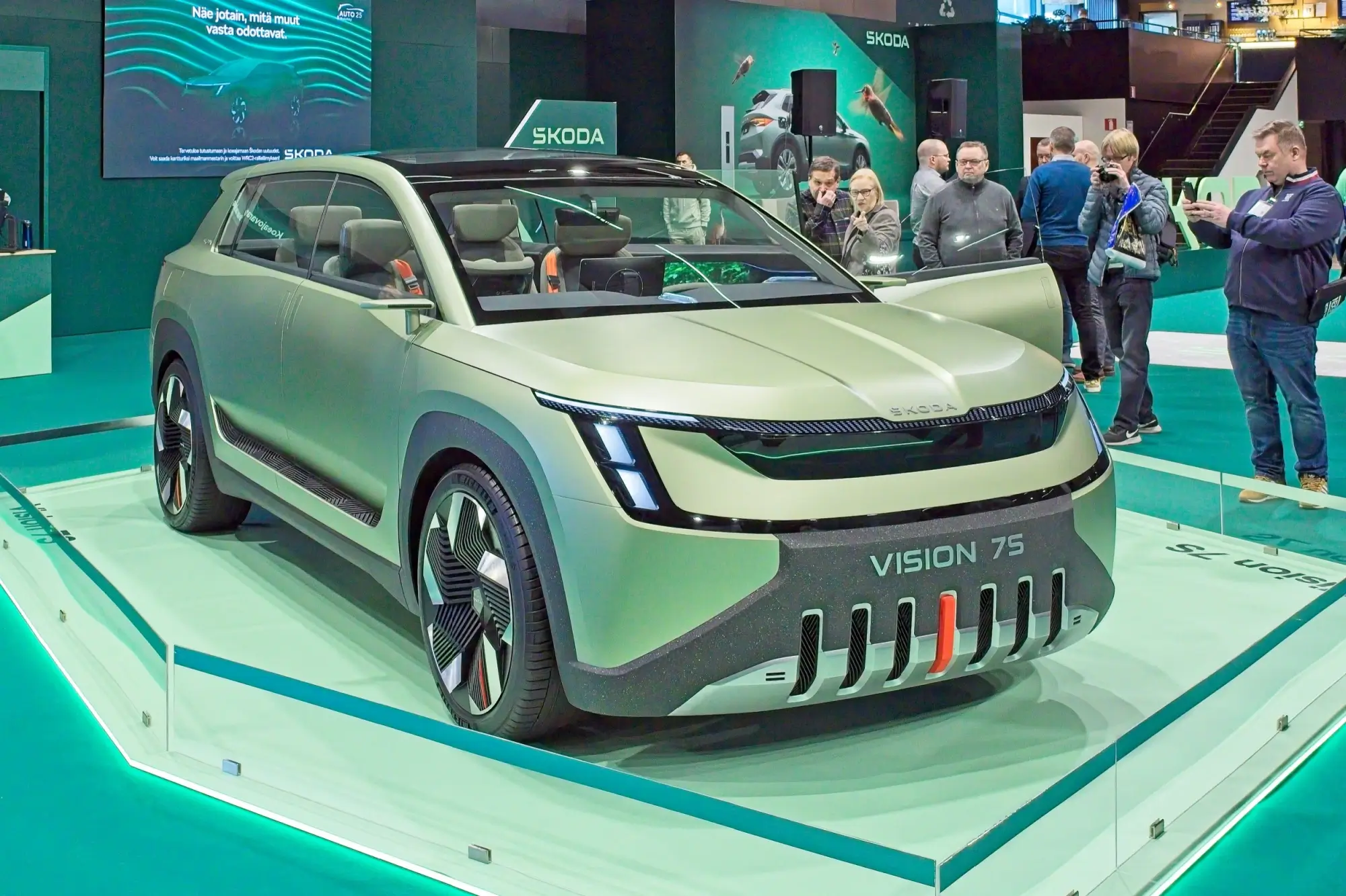 Škoda Vision na přehlídce.