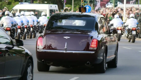 Královna svůj Daimler milovala