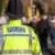Britský policista na ulici