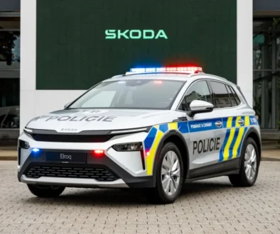 Škoda Elroq vstupuje do služby jako první plně elektrický vůz Policie ČR Elektromobil Škoda Elroq ve služebních barvách Policie ČR