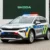 Elektromobil Škoda Elroq ve služebních barvách Policie ČR