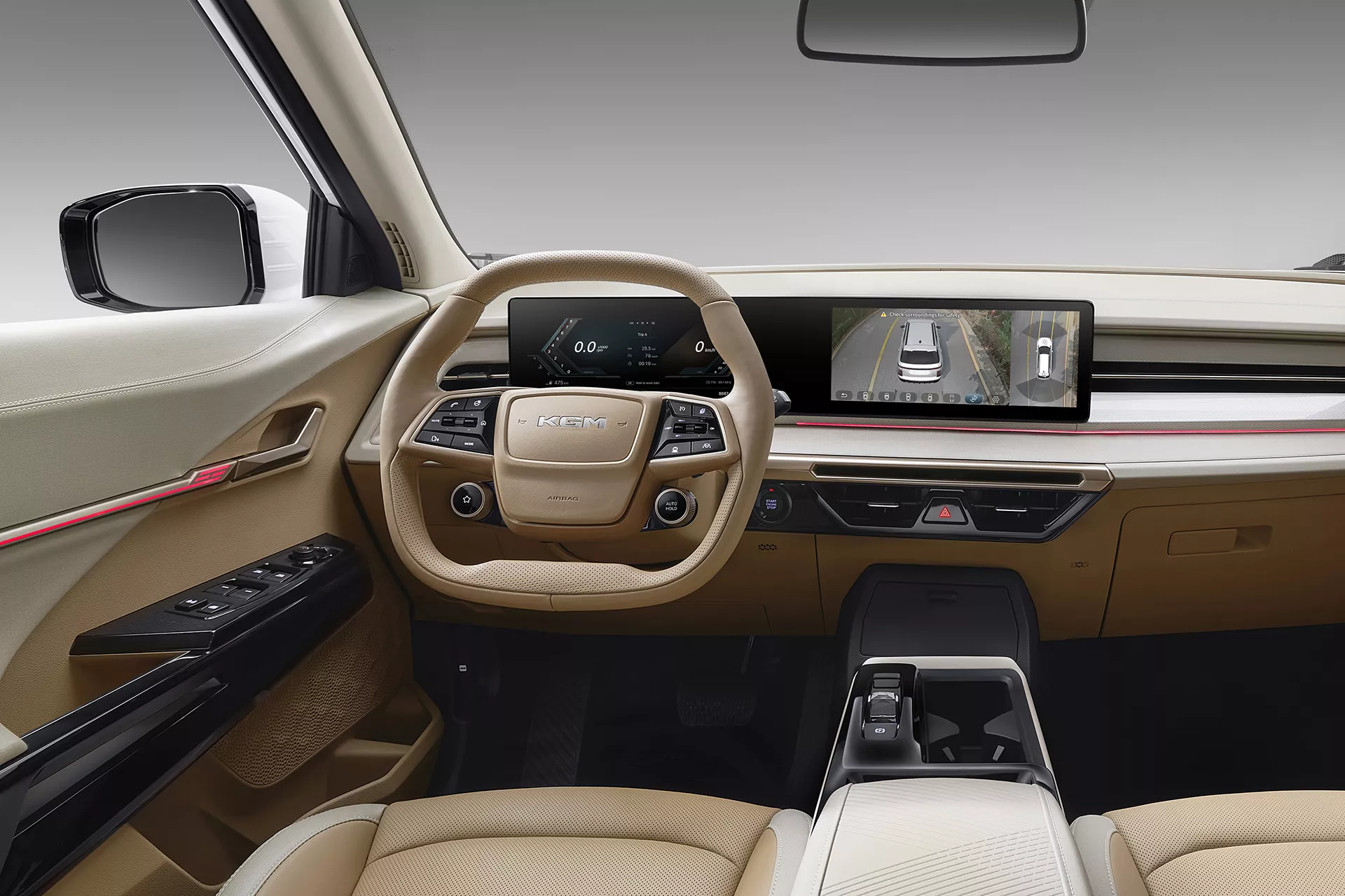 - MotorGuru.cz Actyon: Palubní deska