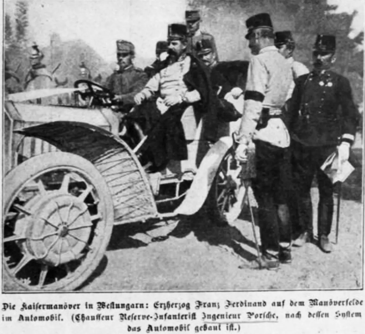 - MotorGuru.cz Offroad verze Lohner-Porsche 1902