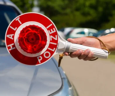 Za co vám může dát německý policista velkou pokutu?