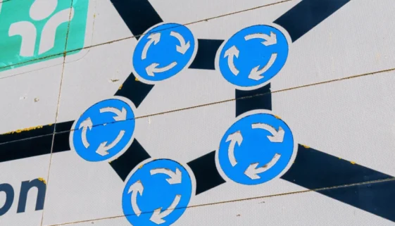 Jedna z nejděsivějších křižovatek v celé Anglii.