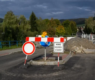 Letos trápí uzavírky řidiče i v zimě