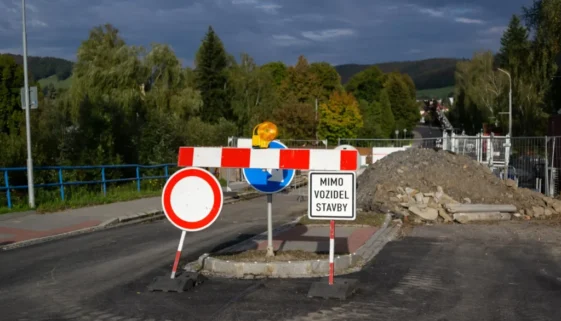 Letos trápí uzavírky řidiče i v zimě