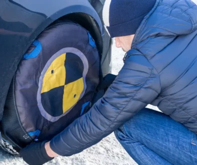 Textilní sněhové řetězy mohou v nouzi velmi pomoci.