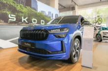 Škoda Kodiaq v showroomu