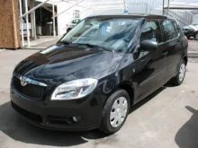 černá Škoda Fabia 1. generace