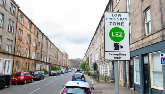 silnice, nízkoemisní zóna ve městě