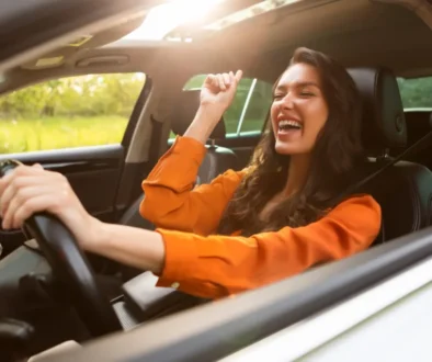 Žena za volantem, zpívá si