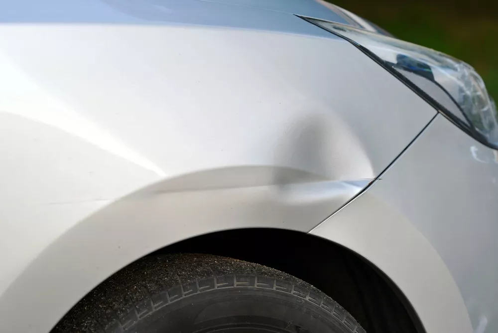 promáčklina na autě