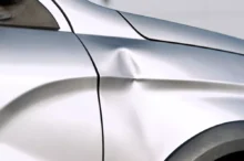 promáčklina na autě