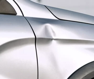 promáčklina na autě