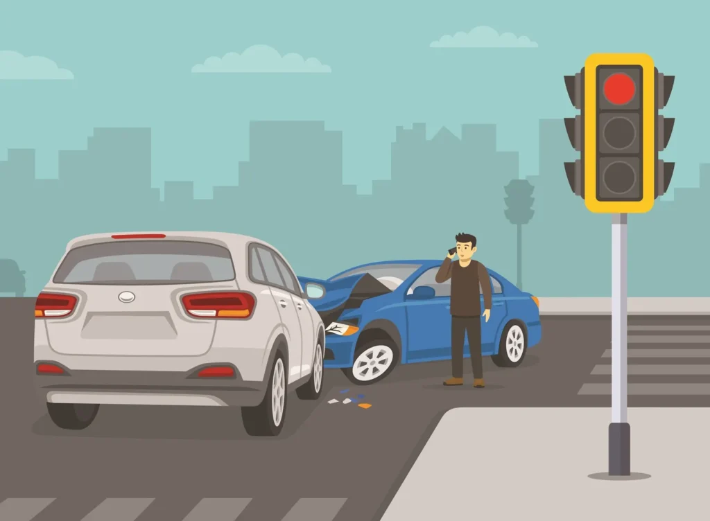 Havárie na křižovatce