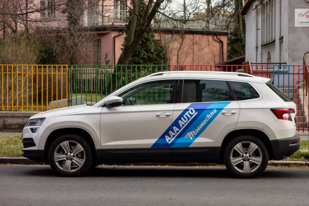 Vůz AAA Auto v Ostravě