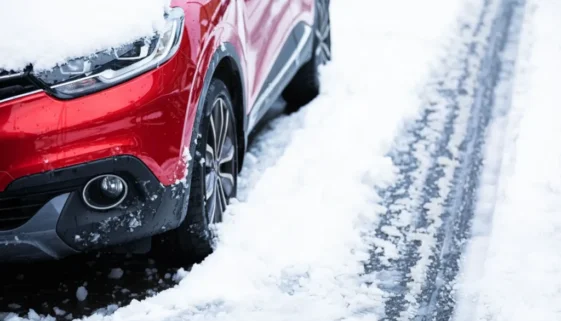 Cestování autem v zimě