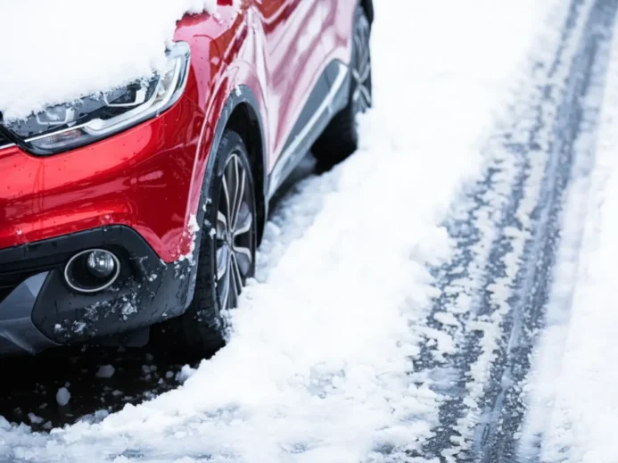 Cestování autem v zimě