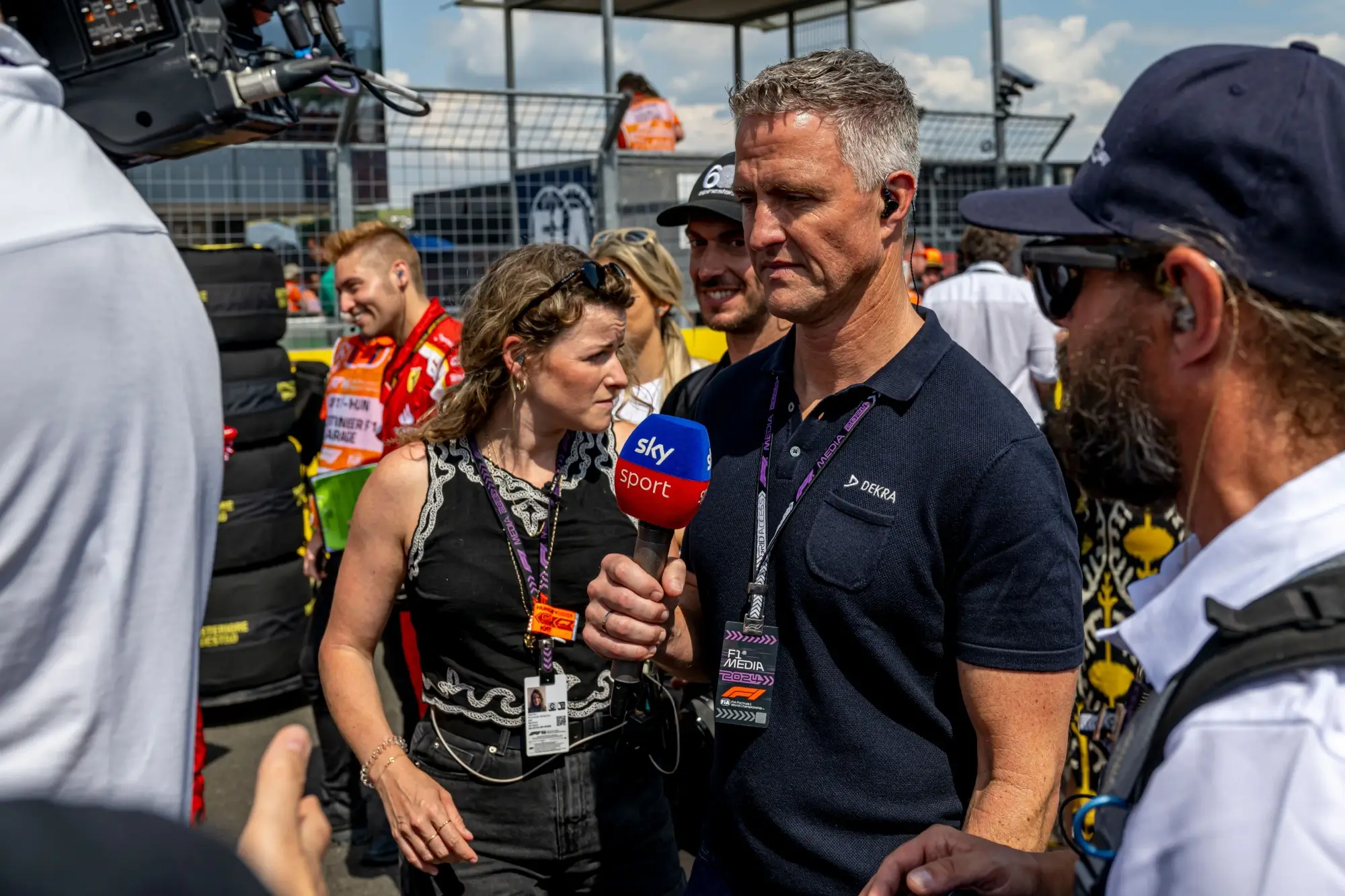 - MotorGuru.cz Ralf Schumacher při jednom z mnoha rozhovorů.