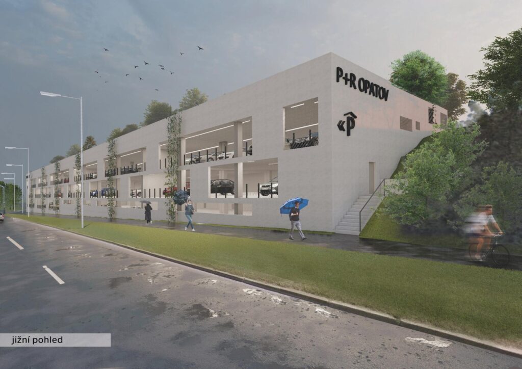 - MotorGuru.cz Takto má podle vizualizace P+R Opatov vypadat.